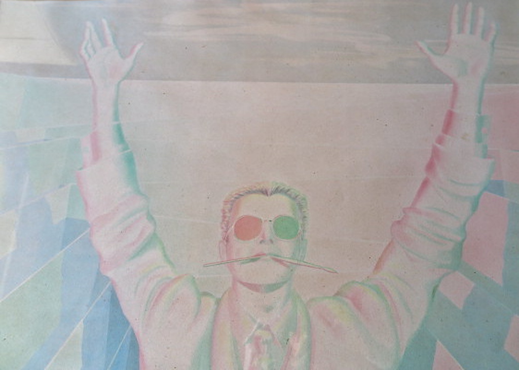 Bart Schipper: EUREKA - aquarel (GROOT!) kopen? Bied vanaf 1!