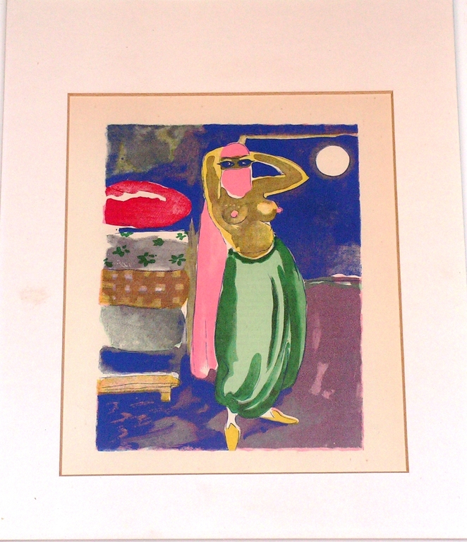 Kees van Dongen - houtgravure uit 1000 en 1 nacht - 1955 kopen? Bied vanaf 35!