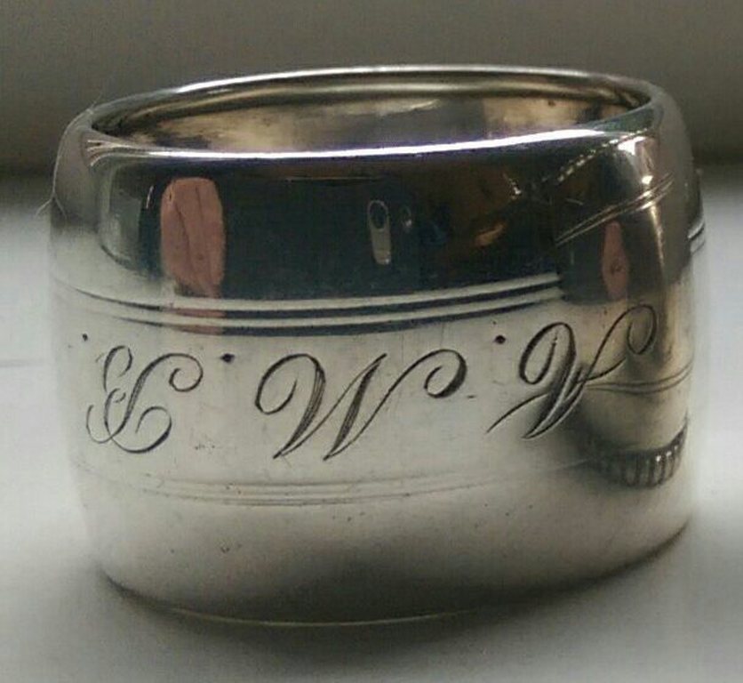 Zilveren doekringen (3 stuks) kopen? Bied vanaf 21!