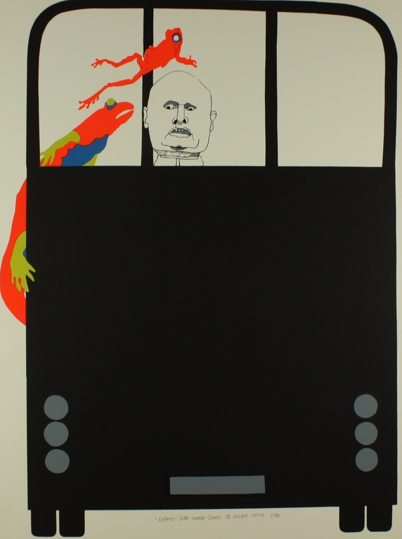 Doris Becke, Zeefdruk, 1971 verkocht voor € 55!