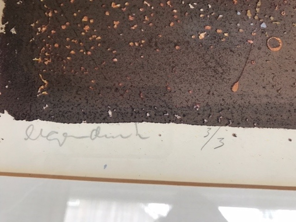 Jan Bezemer, kleurenlitho, vogel kopen? Bied vanaf 50!