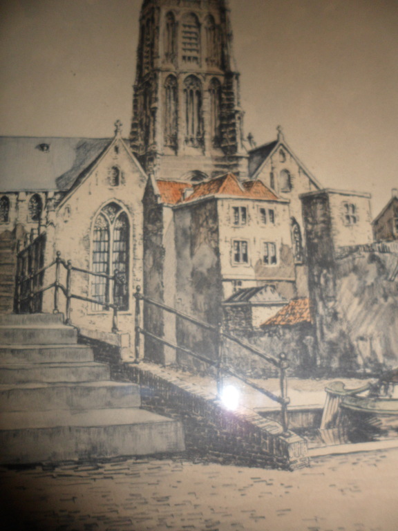 Bob Brobbel: Kleuren ets, Rotterdam. kopen? Bied vanaf 10!