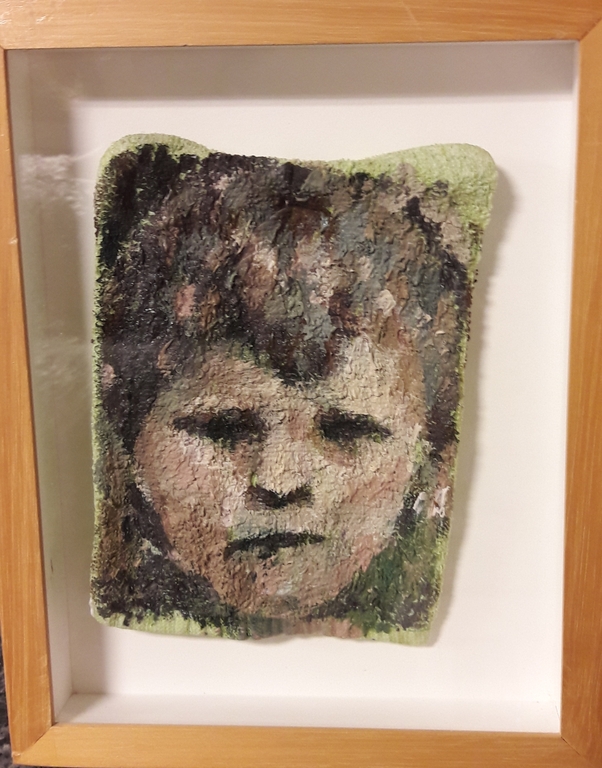 Erika Smulders , washandje  verkocht voor € 50!