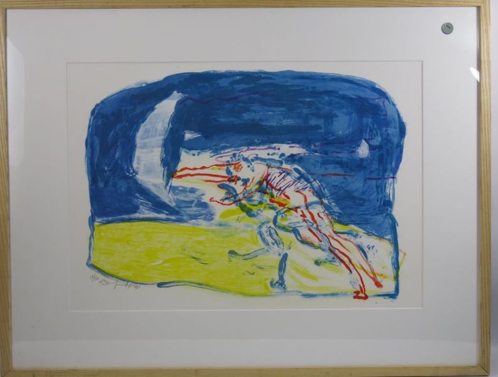 Pieter Defesche: Litho, Hemels en Aard - Ingelijst (groot) kopen? Bied vanaf 100!