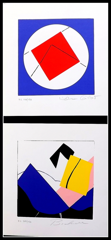 Kenneth Wayne Bushnell en Helen Gilbert-Bushnell - 6x litho - ZEER ZELDZAAM  kopen? Bied vanaf 1!