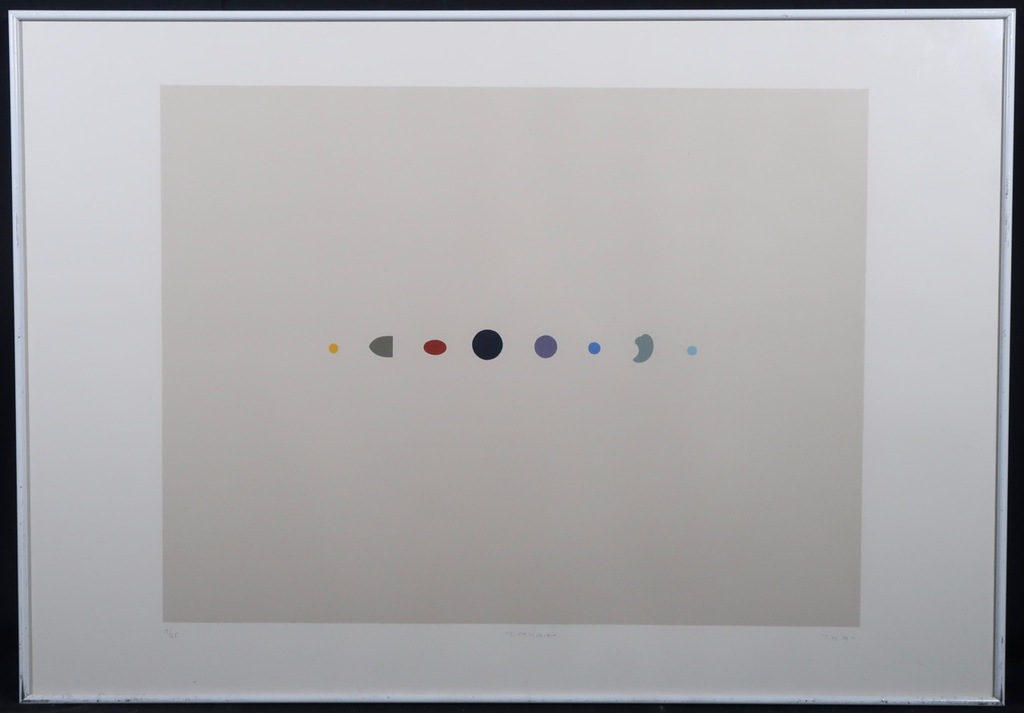 Peter Jordaan: Zeefdruk, Z.T. - Ingelijst kopen? Bied vanaf 1!