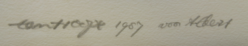 Bob ten Hoope: Litho, Naakte vrouw kopen? Bied vanaf 50!