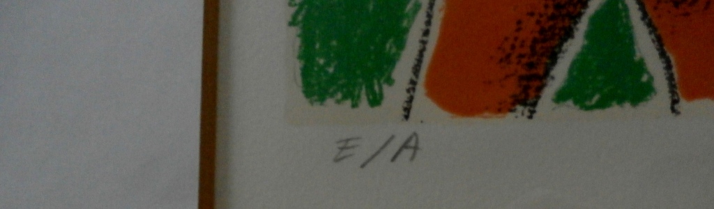 Corneille - ingelijste litho: Les Tigres amoureux 2 - 1987 kopen? Bied vanaf 199!