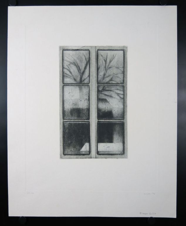 Elmar Gille: Ets en aquatint, Venster kopen? Bied vanaf 20!