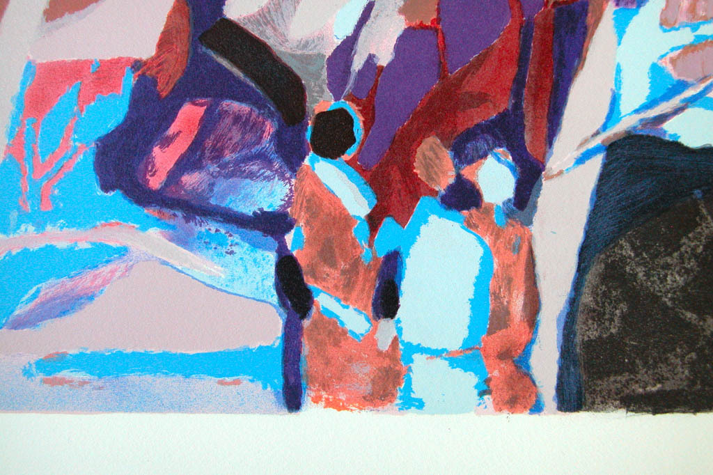 GABRIEL GODARD, ‘Le littoral’, originele litho, handgesigneerd kopen? Bied vanaf 50!