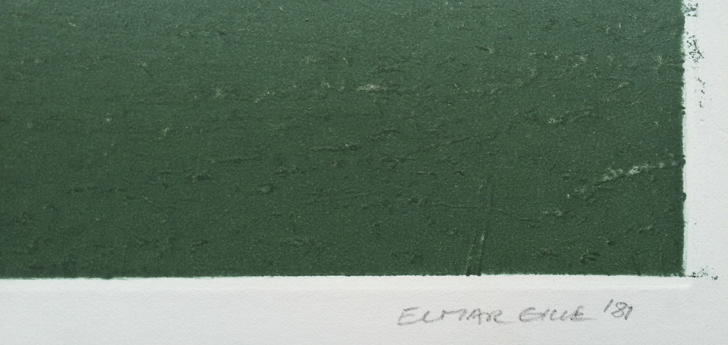 Elmar Gille - Flachland III, aquatint ets kopen? Bied vanaf 85!