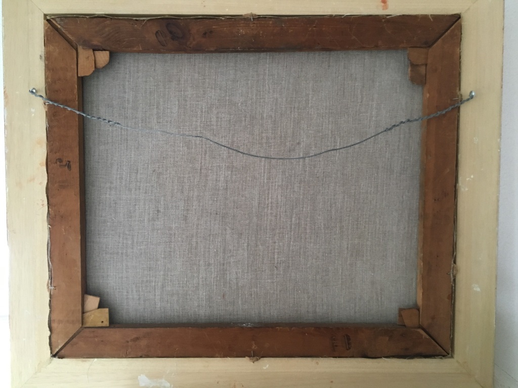 Bomhof, olieverf op doek, Landschap Zwartewater bij Zwolle, zicht op Hasselt kopen? Bied vanaf 600!