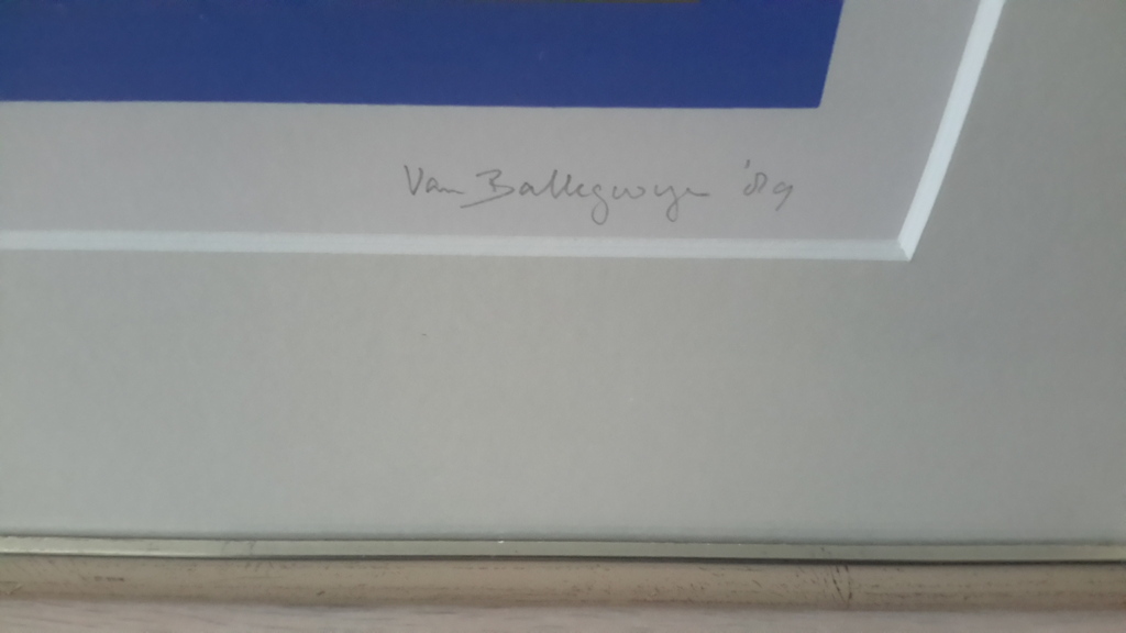 Willem van Ballegooyen, zeefdruk kopen? Bied vanaf 25!