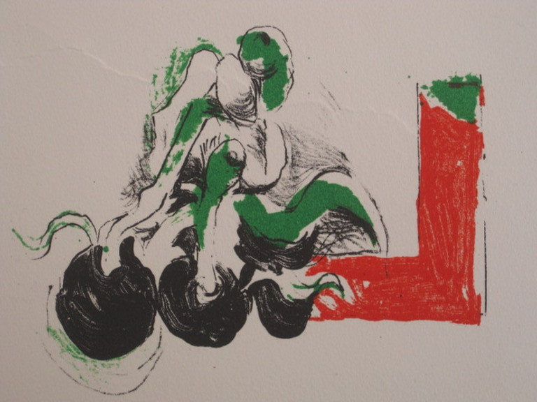 UK 1971 Surrealist litho "Rock Form" Graham Sutherland 1903-1980 gesigneerd kopen? Bied vanaf 1!
