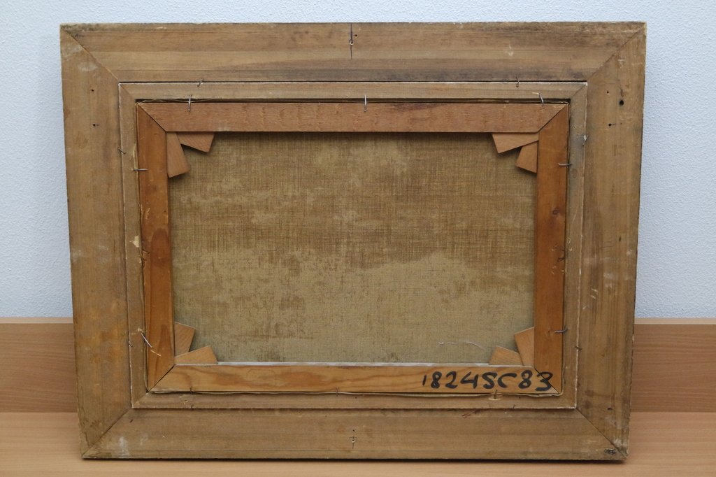 Cor Noltee (1903-1967) - olieverf op doek - ploegen met paarden kopen? Bied vanaf 575!