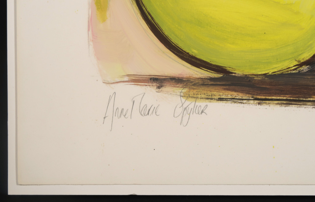 Anne Marie Spijker: Acryl op papier, Zonder titel kopen? Bied vanaf 20!