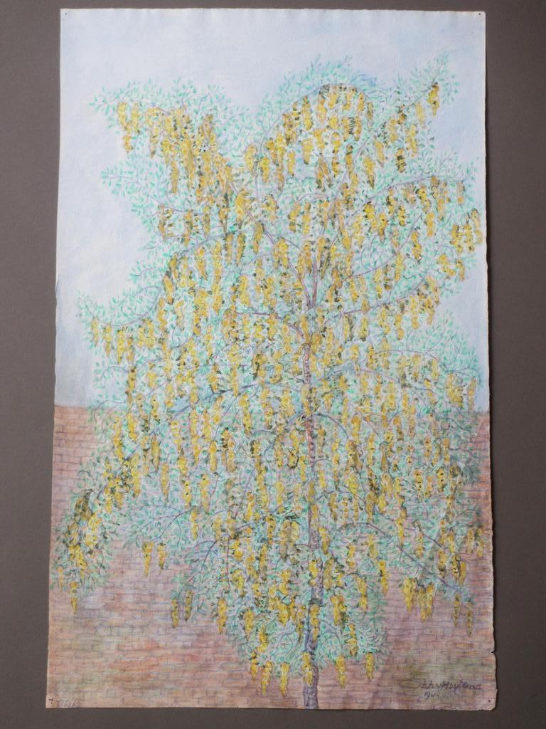 Antoinette van Hoytema, Bloesemboom, Gemengde techniek kopen? Bied vanaf 1!