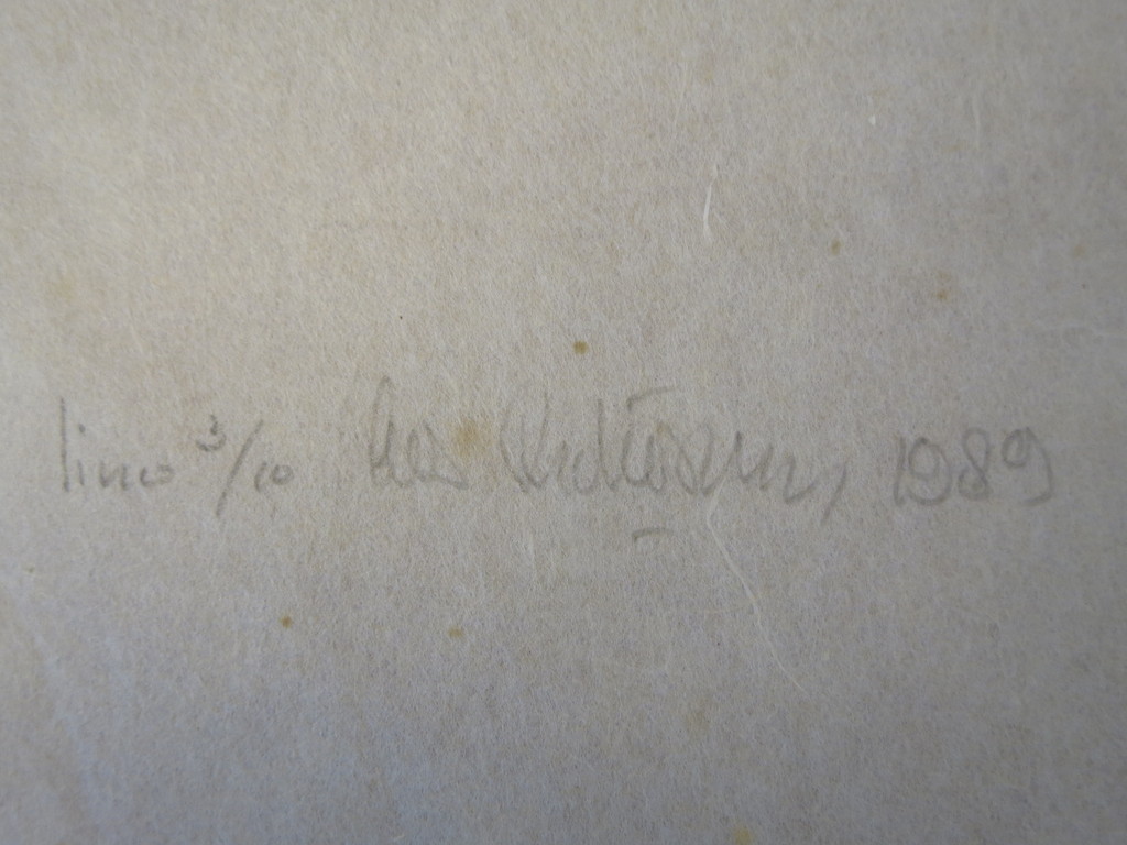 Cees Andriessen: Linosnede, Zonder titel kopen? Bied vanaf 1!