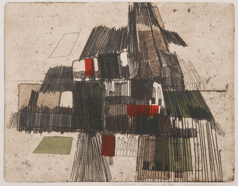 Anne Huitema: Ets en aquatint, Tuinbouw kopen? Bied vanaf 20!