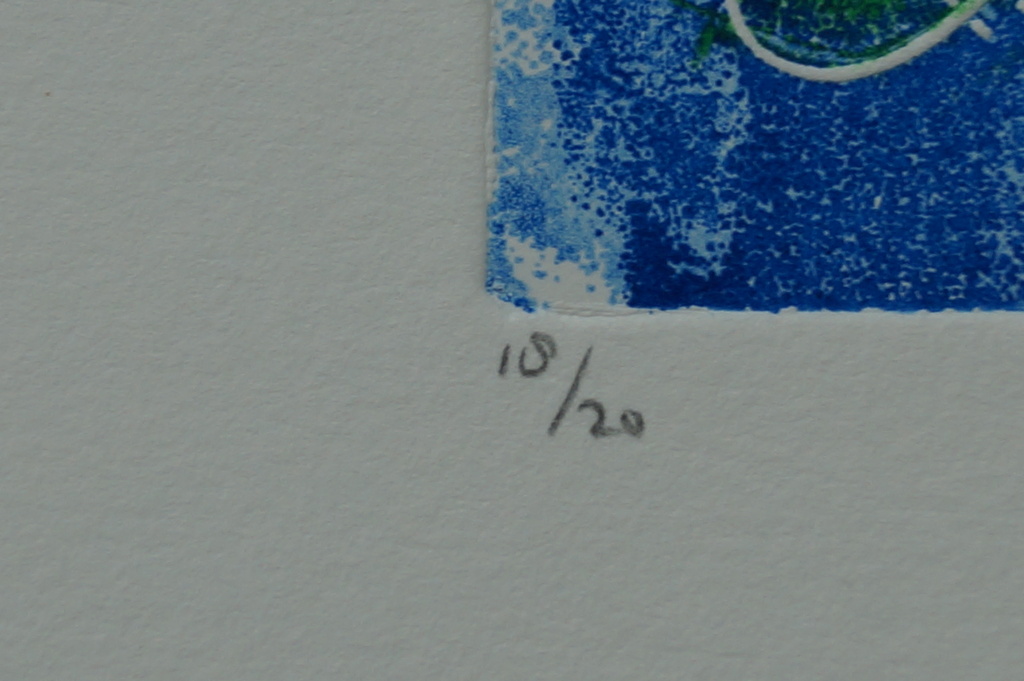 Lia van Leeuwen - twee gesigneerde etsen - roeien met de riemen -  wind mee kopen? Bied vanaf 1!