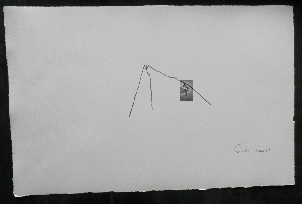 Peter Peereboom - portfolio:  3 tekeningen/collage's en 1 foto - 1985 kopen? Bied vanaf 399!