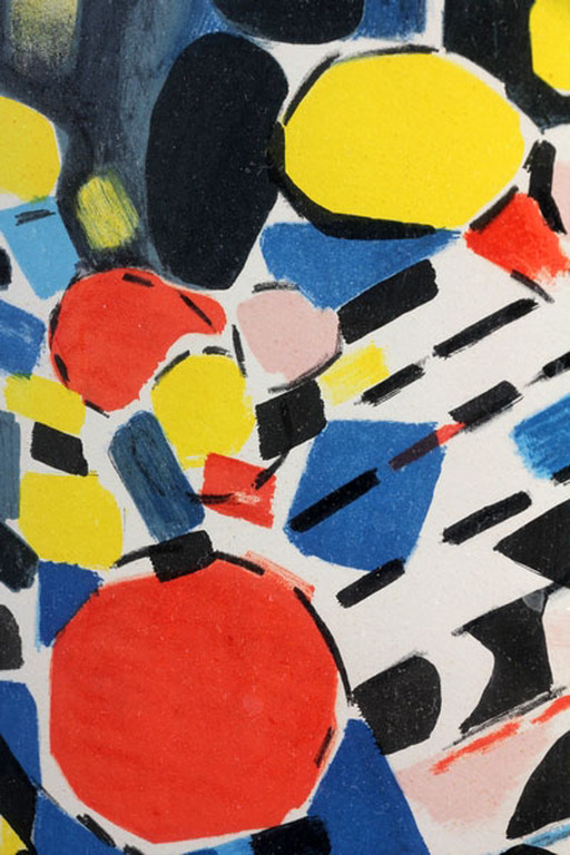 Litho van Jacques Lagrange uit 1957 - gesigneerd en gedateerd - oplage 75 stuks kopen? Bied vanaf 75!