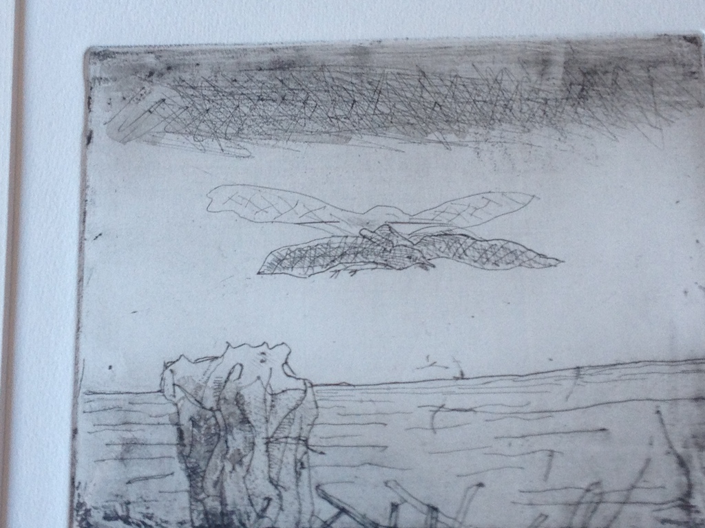 Co Westerik: ets, Vogel boven water kopen? Bied vanaf 1!