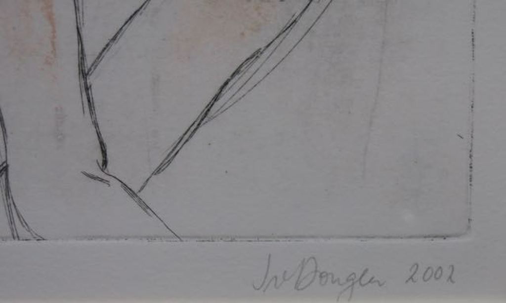 Iris van Dongen: Gemengde techniek, Wit - Ingelijst kopen? Bied vanaf 50!