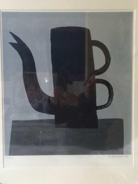 Klaas Gubbels - grote zeefdruk (1997) verkocht voor € 295!