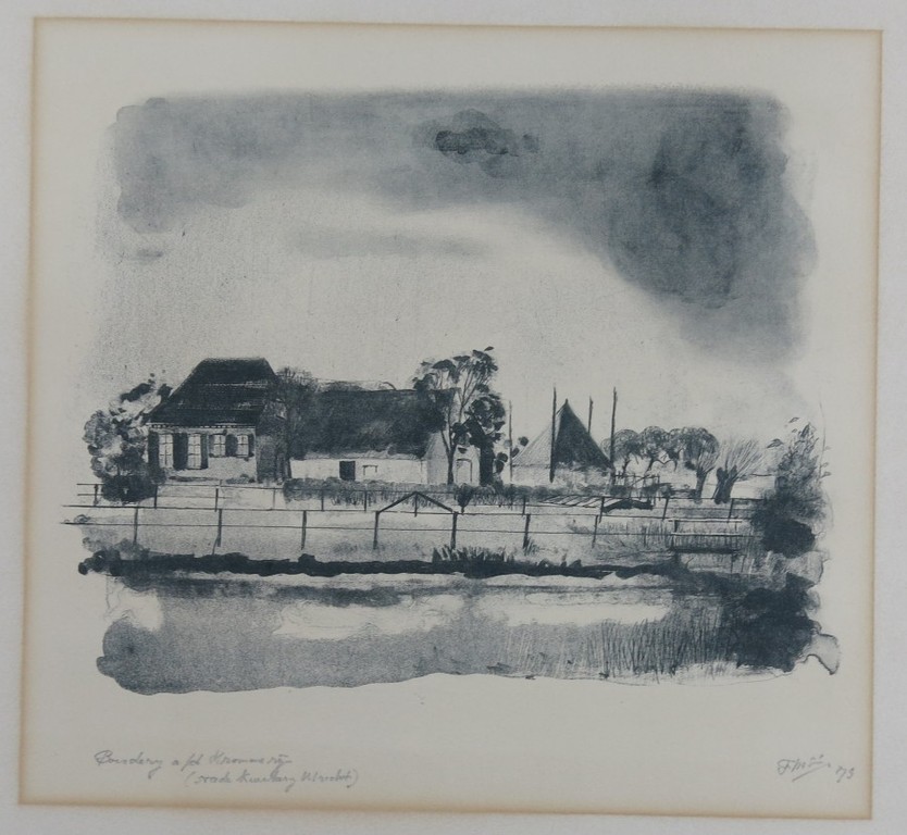 Frans Simons: Litho, Boerderij aan de Krommerijn kopen? Bied vanaf 1!