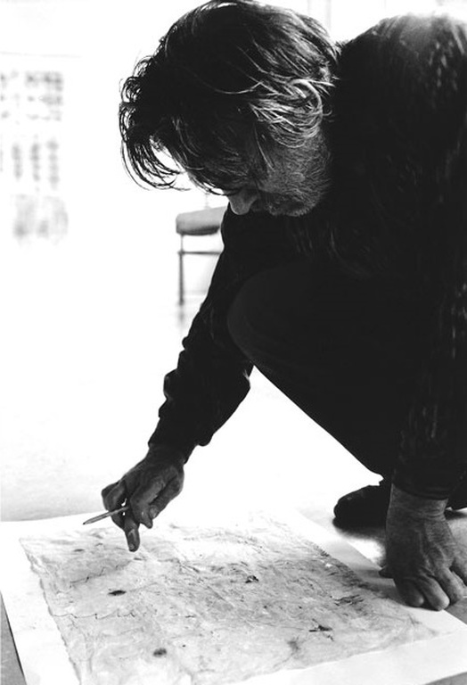 Arie de Groot - Abstracte compositie, tekening (ingelijst) kopen? Bied vanaf 1!