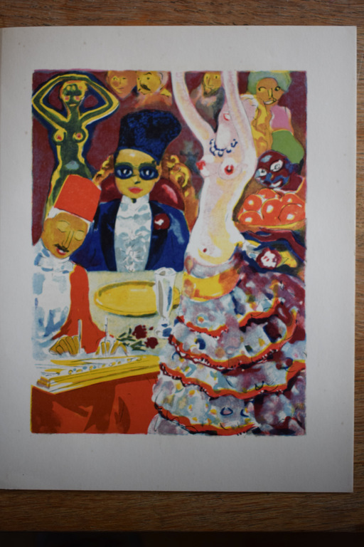 Kees van Dongen - Houtgravure - Réception chez le Khalifat kopen? Bied vanaf 50!