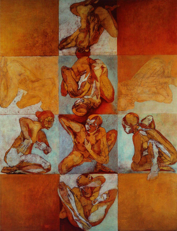 Erich Smodics. -Entwurf Kreuz Kathy- Handgesigneerde Giclee. 2016. verkocht voor € 87!