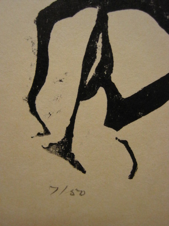 Willy Boers 1905-1978 houtsnede 7/50  voor kunstenaarsver. "de Creatie"  kopen? Bied vanaf 1!