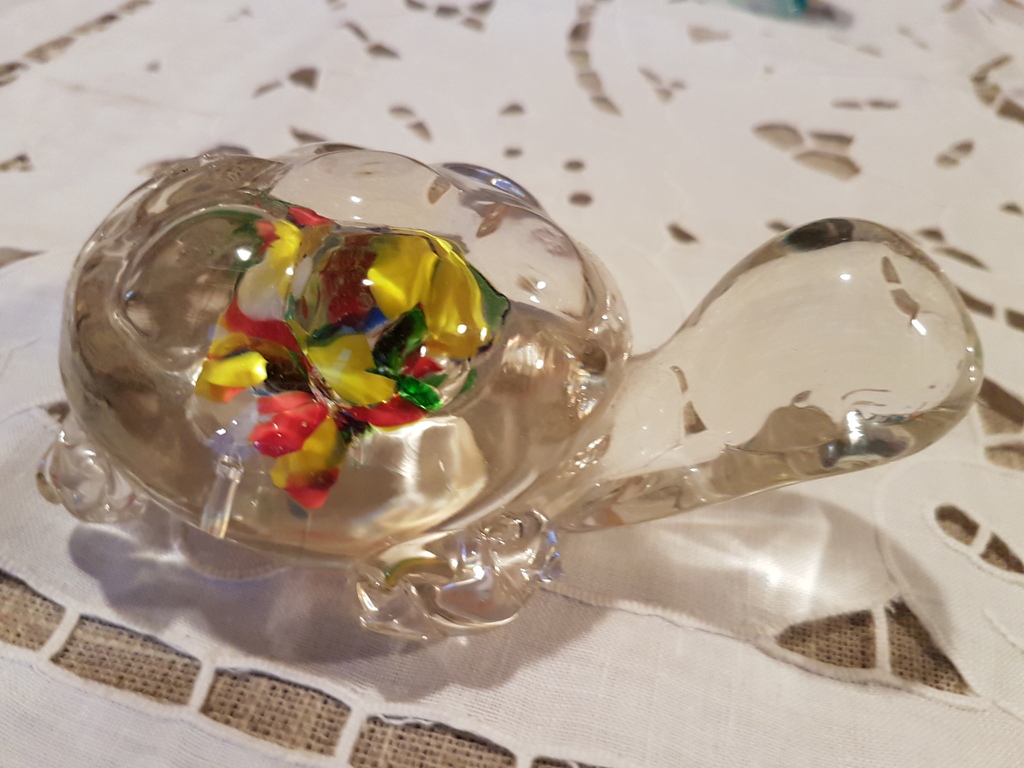 Schildpad geluksbrenger Murano Glass Murrina-paar stukken geproduceerd kopen? Bied vanaf 19!