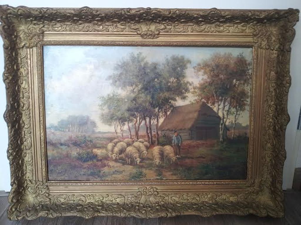 Werk gesigneerd A.M. Geijp kopen? Bied vanaf 150!