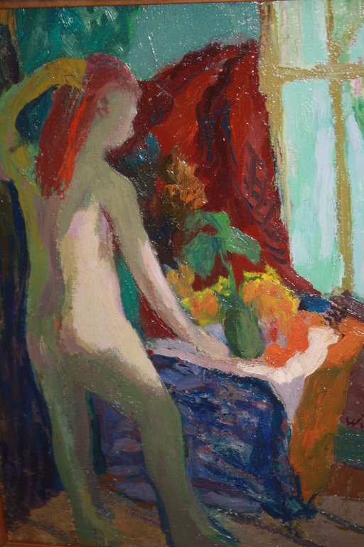 JOOP WILLEMS ABSTRACT NAIEF NAAKT verkocht voor € 150!