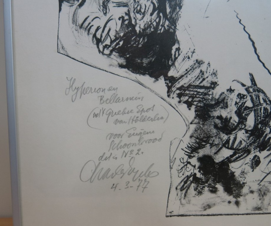Charles Eyck: Litho, Hyperion en Bellarmin - Ingelijst kopen? Bied vanaf 20!