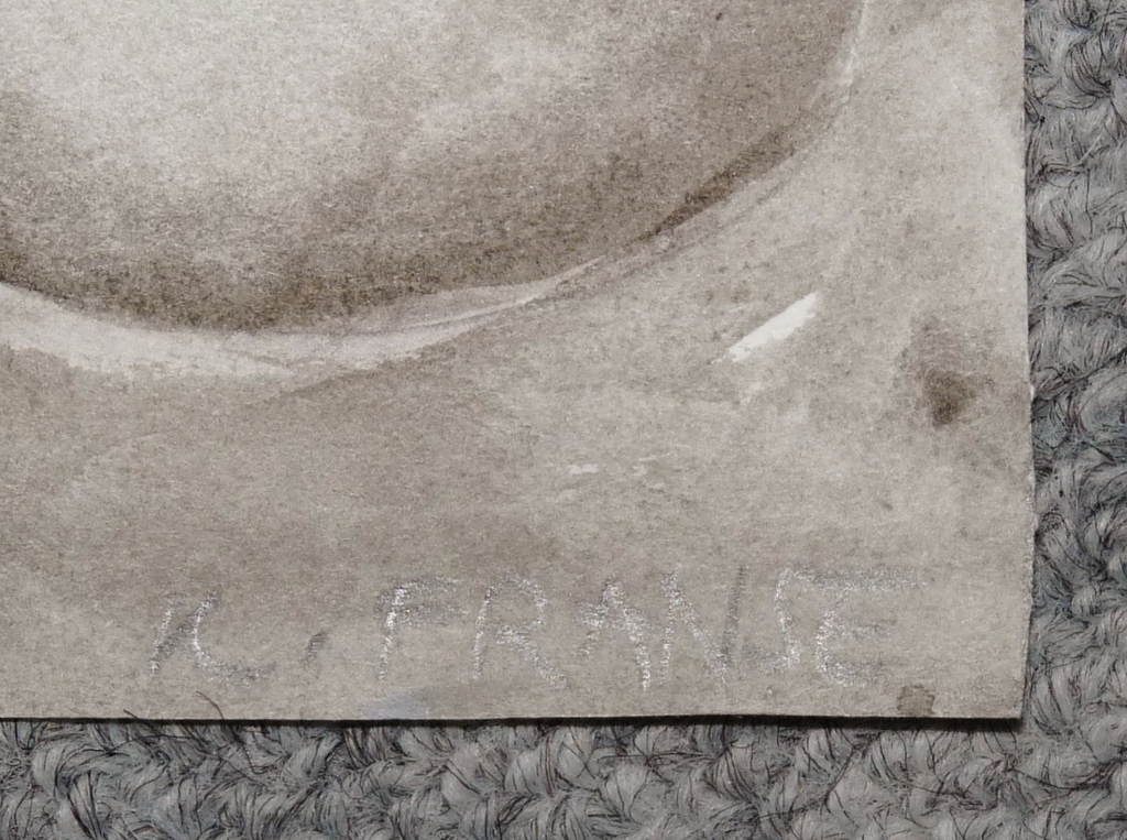 Kees Franse, Aquarel, vruchten, gesigneerd kopen? Bied vanaf 75!