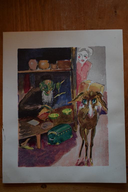 Kees van Dongen - Houtgravure - Azaria l'usurier kopen? Bied vanaf 35!