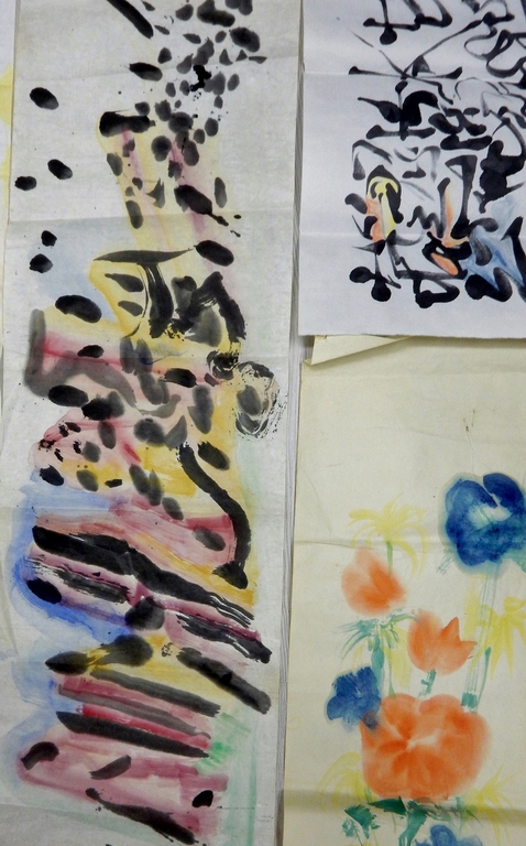 Ernst Vijlbrief (1943-2010) - Lot van 21 grote werken op papier - ca. 1970 kopen? Bied vanaf 1!