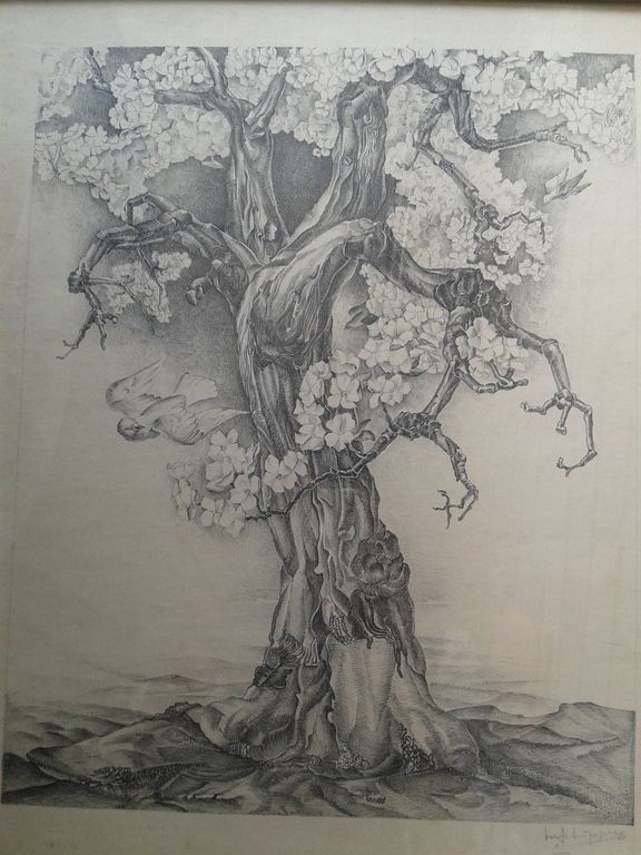 Prachtige oude ets MARINUS SCHIPPER 1897-1987 -54 x 44 cm- hand gesigneerd   kopen? Bied vanaf 45!