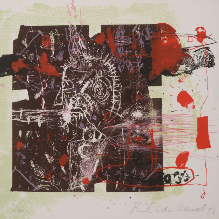 Rik van Iersel: Litho, Z.T. kopen? Bied vanaf 35!