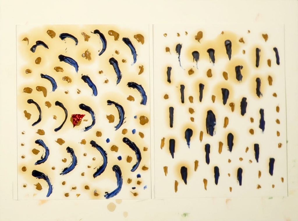 Lot met 6x olieverf op papier van Meertje Kaal kopen? Bied vanaf 1!