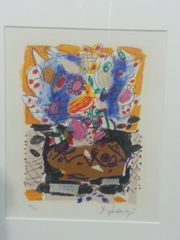 Kees Salentijn, zeefdruk op papier in aluminium lijst kopen? Bied vanaf 20!