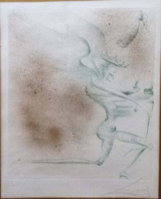 Onbekende kunstenaar gesigneerd Dali,  kopen? Bied vanaf 1!