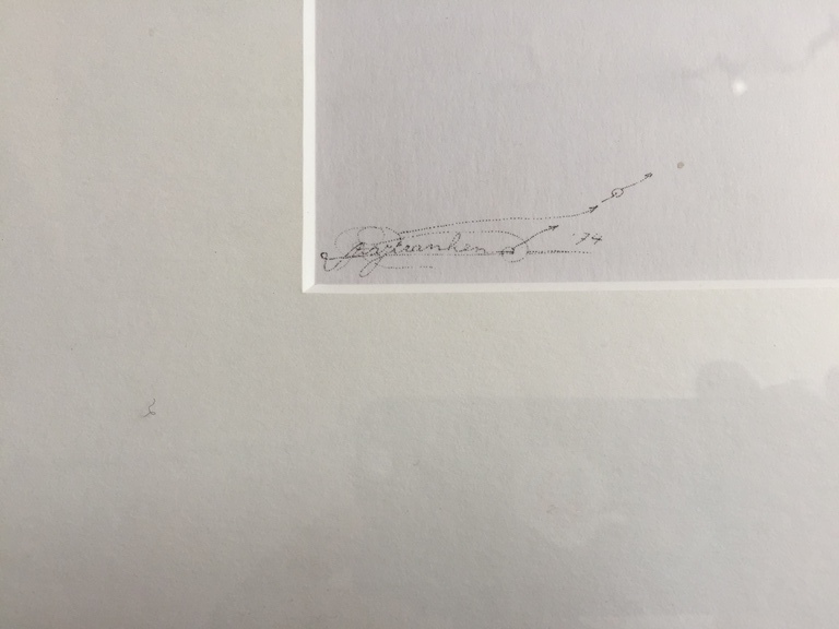 Robert Franken ingekleurde Litho   kopen? Bied vanaf 1!