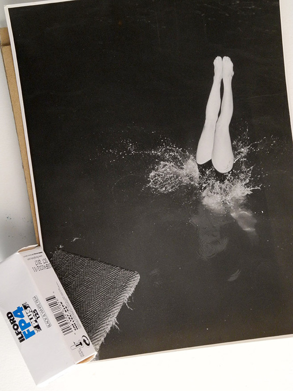 Kees Scherer ( 1920 - 1993 ) - Vintageprint - Duik, 1951 kopen? Bied vanaf 50!