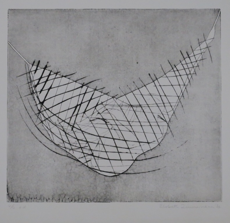 Elsbeth Zimmerman: Ets en aquatint, Zonder titel kopen? Bied vanaf 1!