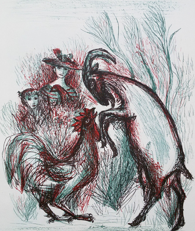 Kees Andrea - Complete serie schildersprenten, litho’s kopen? Bied vanaf 1!